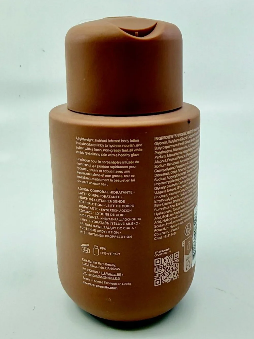 Rare Beauty Find Comfort Body Lotion 8.45oz Sealed Full Size